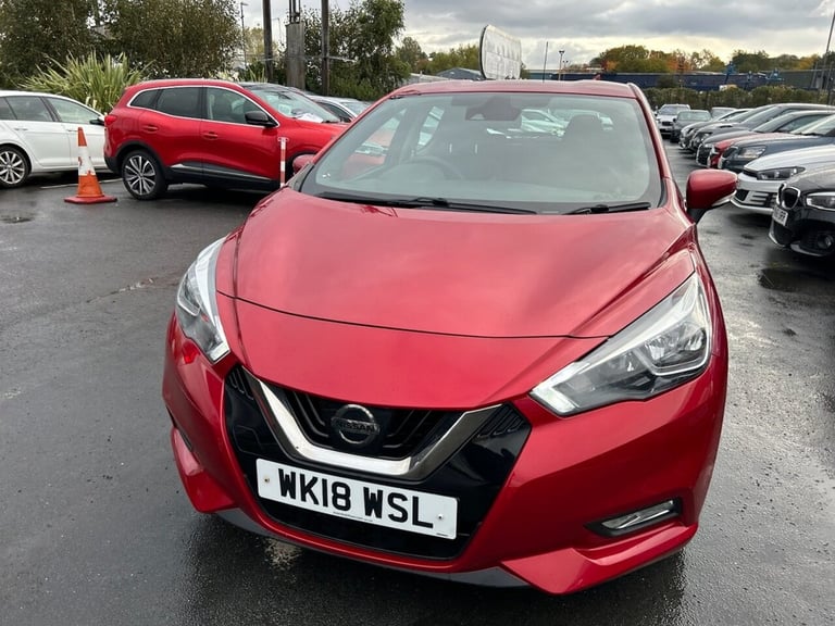 2018 Nissan Micra 0.9 Petrol (IG-T), Acenta Edition, Hatchback, 5 Door, Manual, Euro 6. Hatchback...