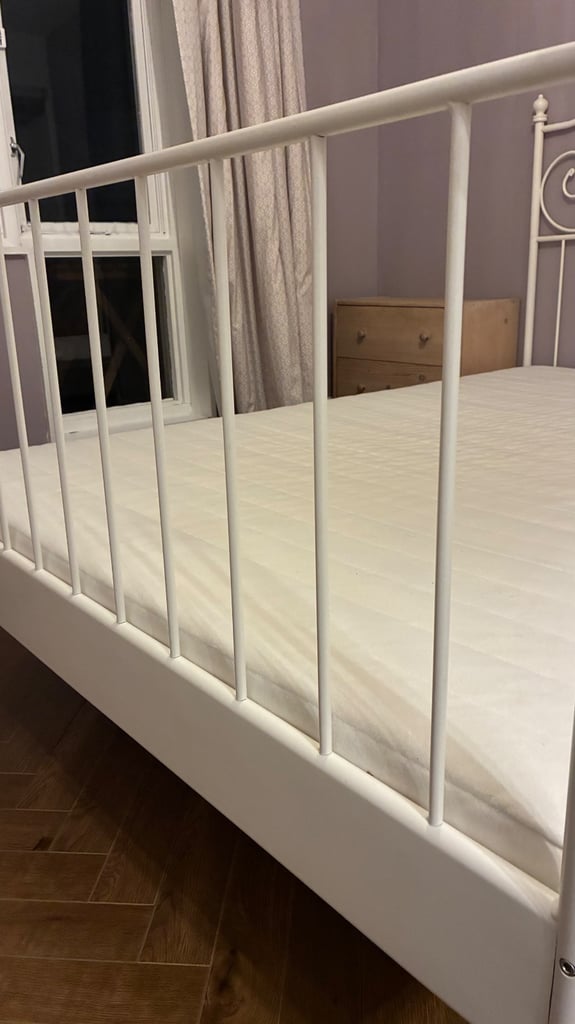 Ikea metal bed frame 