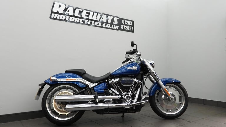HARLEY-DAVIDSON FAT BOY 114 1868cc 2022 22reg Blue only 7,127 Miles 