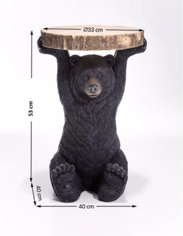 image for Kare Design Side Table Animal Bear