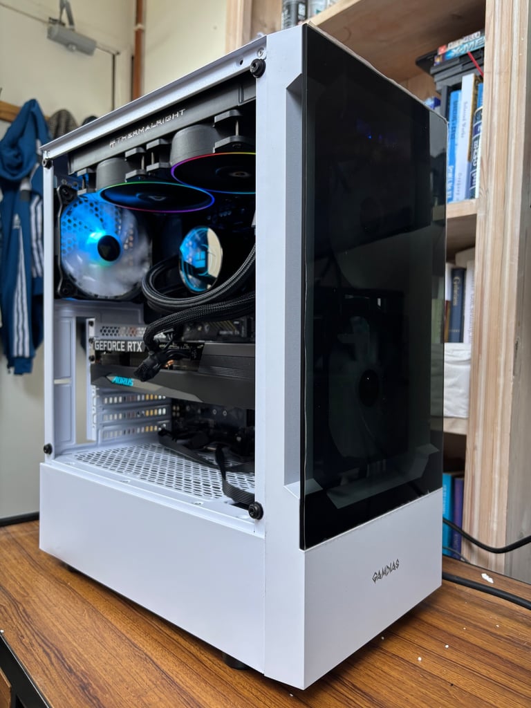 image for Gaming PC, Ryzen 7 5800x, 32GB RAM, GeForce RTX 3060 Ti, 1Tb NVMe & 1Tb HDD