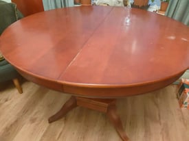 Dining Table with 4 chairs slightly worn