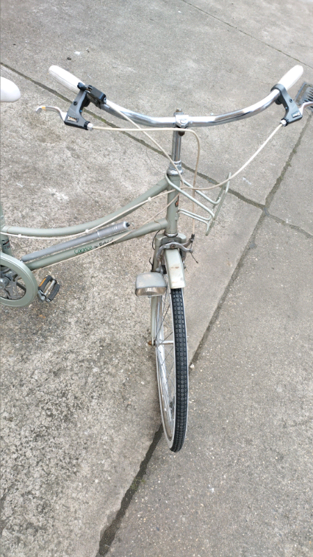 1985 raleigh caprice dutch loop bicycle step over ladies. free loc del