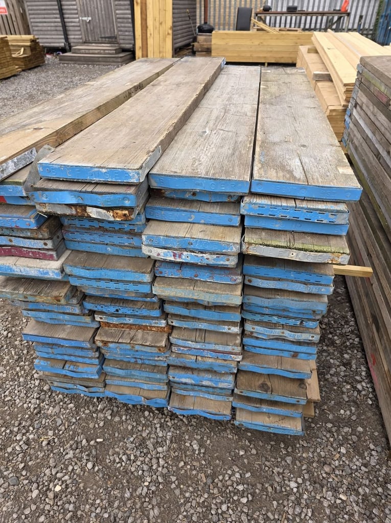 ❤️BANDED RECLAIMED TIMBER SCAFFOLDING BOARDS 