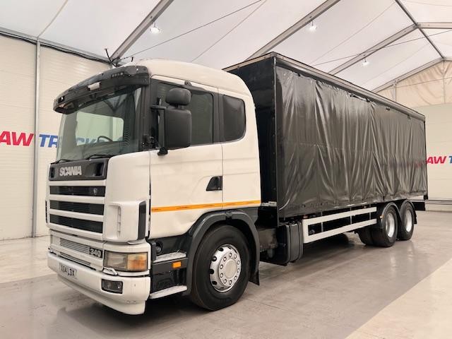 Scania 114 340 6x2 10 Tyre Sleeper Cab Curtainsider
