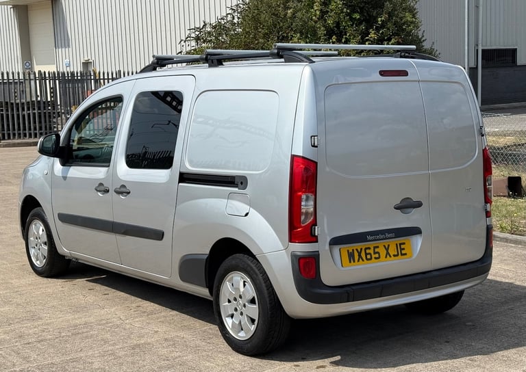 2015 Mercedes-Benz Citan X LWB DUALINER Crew Cab Window Van AC 6 Speed PANEL VAN Diesel Manual