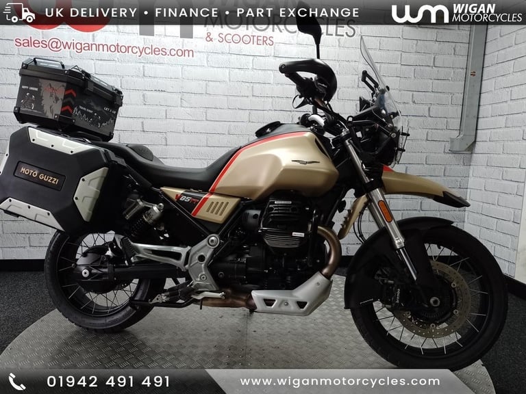 image for MOTO GUZZI V85 TT TRAVEL, 21 plate,3 BOX MOTO GUZZI LUGGAGE