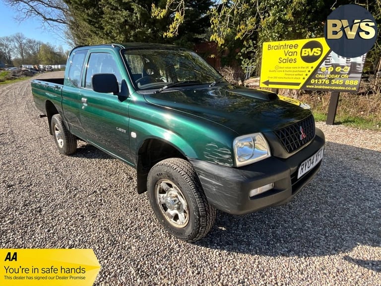 image for 2004 Mitsubishi L200 2.5 TD 4Work Pickup 2dr Diesel Manual 4WD (113 bhp) PICKUP Diesel Manual