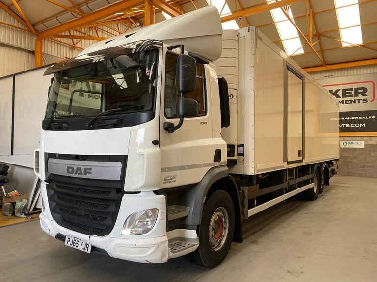 DAF CF290 *EURO 6*, 6X2 26 TONNE INSULATED FRIDGE/FREEZER – 2016 – PJ65 YJR