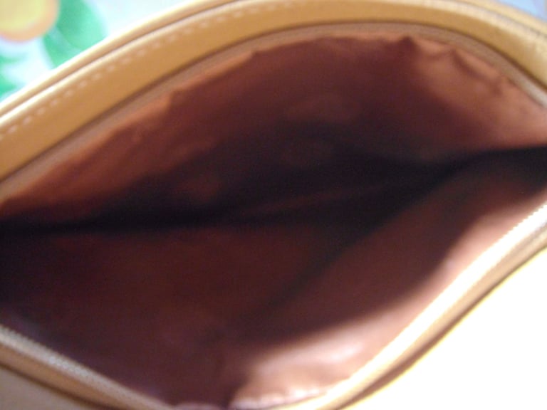 AVORIO ITALIAN LEATHER BAG DARK BEIGE MESSENGER, CROSSBODY BAG