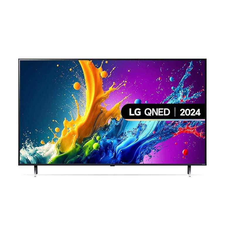 image for LG 43QNED80T6A Smart 4K Ultra HD HDR QNED TV Airplay +Alexa + magic remote