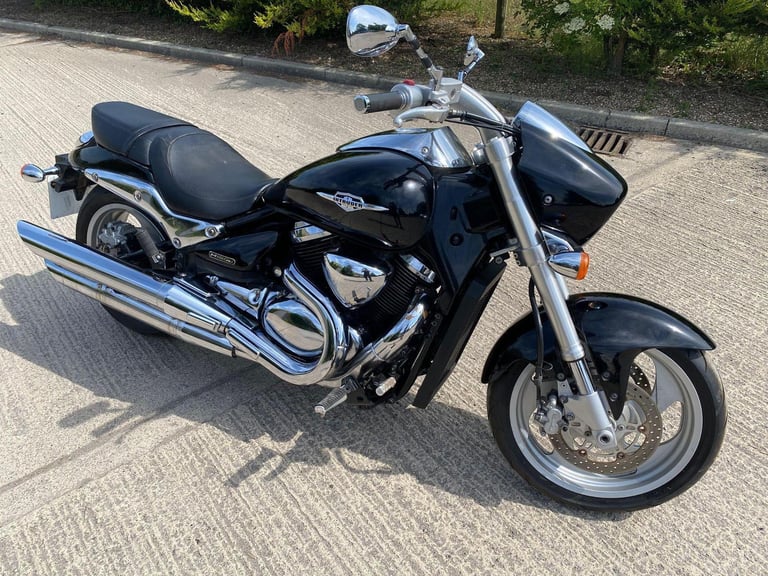 2012 12 SUZUKI VZ 1500 L0 INTRDUER VZ1500 BLACK CUSTOM CRUISER BOULEVARD NEW MOT