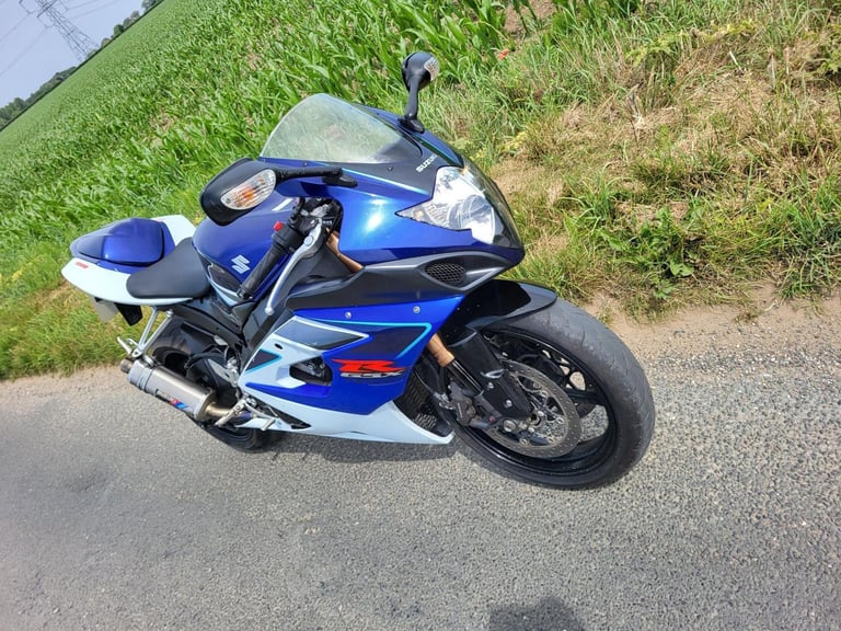 2006 06 SUZUKI GSXR 1000 K6 GSXR1000 SUPERBIKE CLASSIC SPORTS BLUE  WHITE