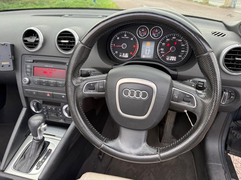2008 Audi A3 2.0 TDI Sport 2dr S Tronic CONVERTIBLE DIESEL Automatic