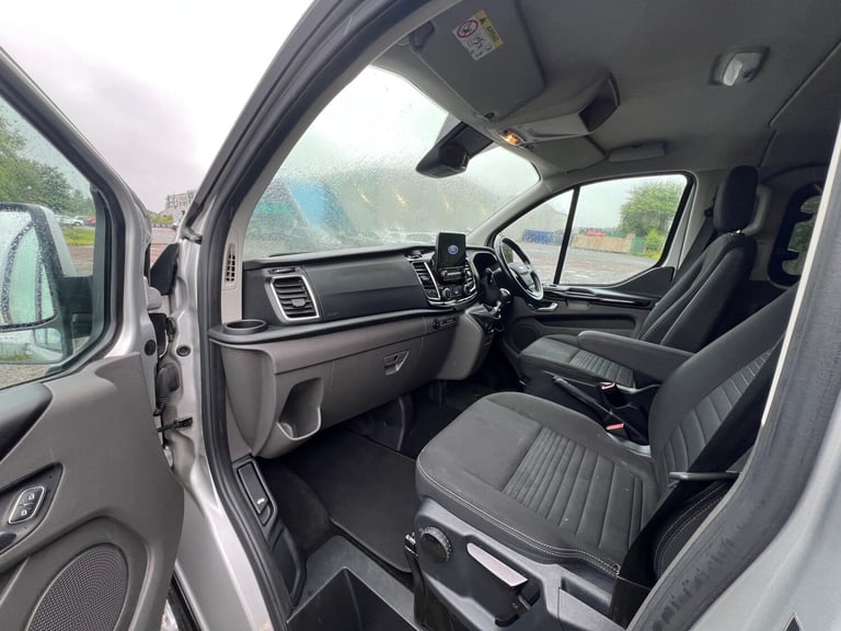 FORD TRANSIT CUSTOM 2.0 EcoBlue 130PS L2H1 DOUBLE CAB LIMITED 2021 21 REG £13995