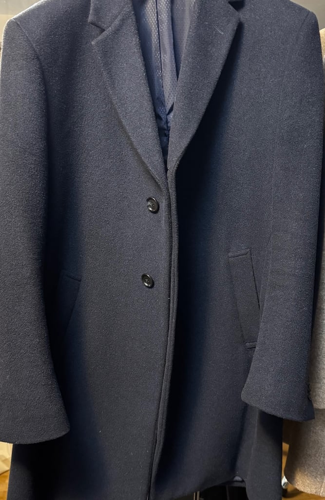 image for Two coats for men M and S made of wool 
