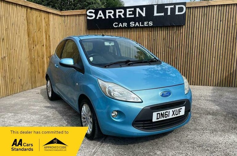 2012 Ford Ka 1.2 Zetec Euro 5 (s/s) 3dr HATCHBACK Petrol Manual