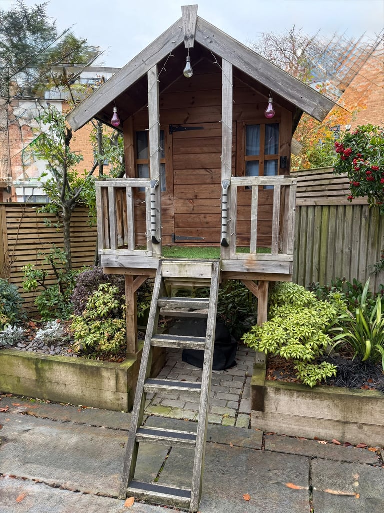 image for Extremely sturdy & watertight children’s wooden playhouse