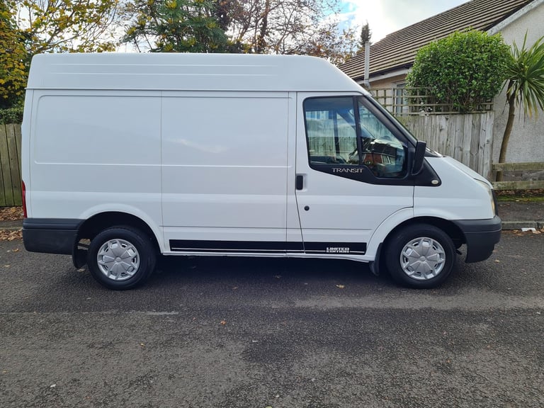 Truly Outstanding 2013 Ford Transit Short Wheel Base Semi High Roof Side Loading Door