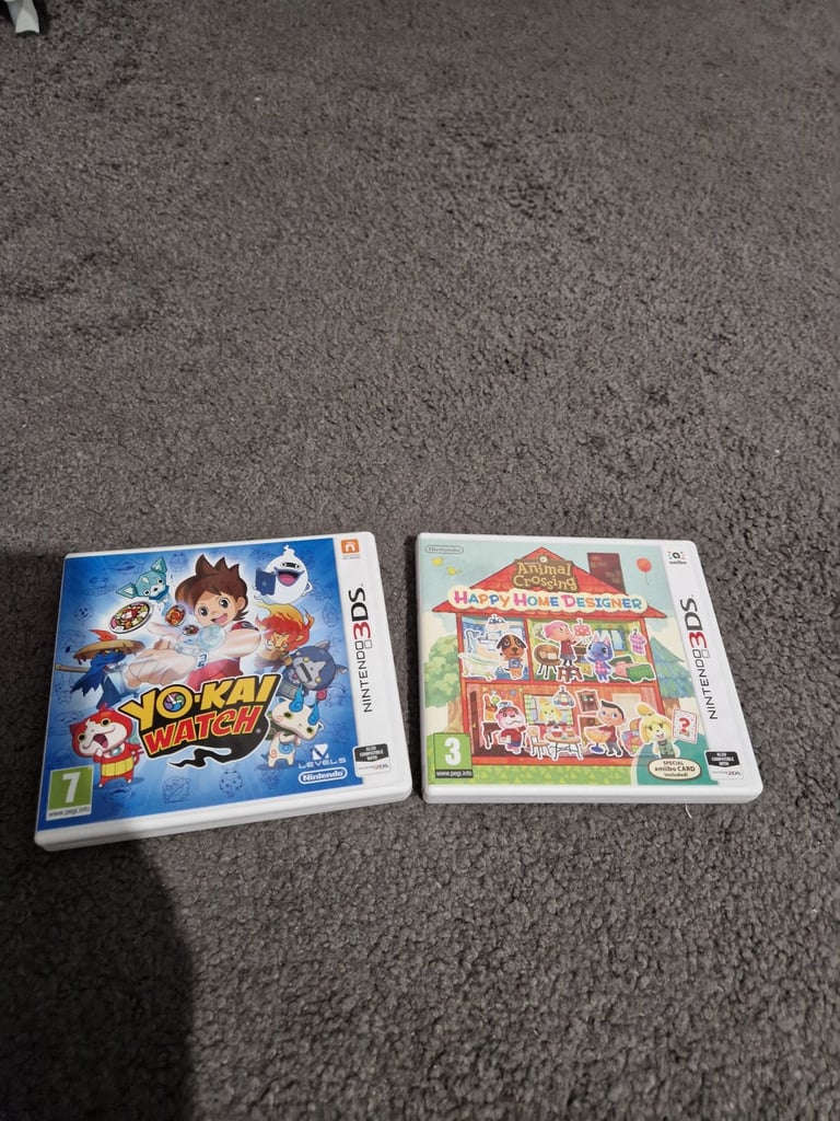 Yo Kai Watch & Animal Crossing Happy Home Designer