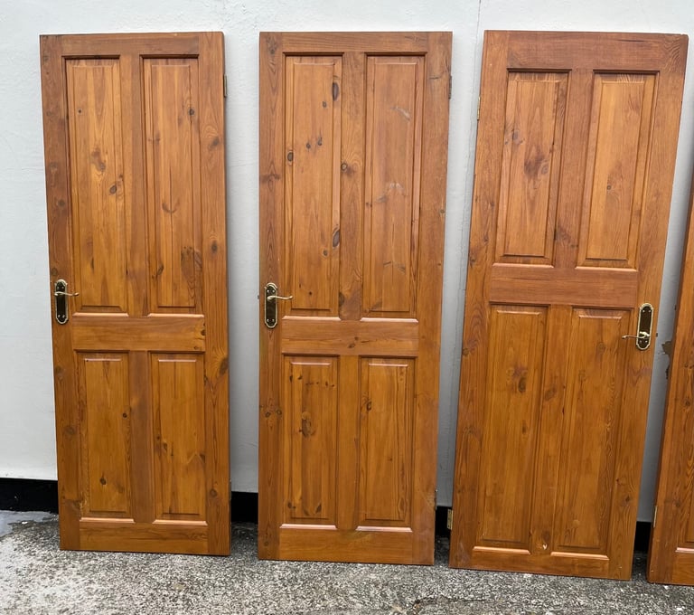 image for Five solid wood doors