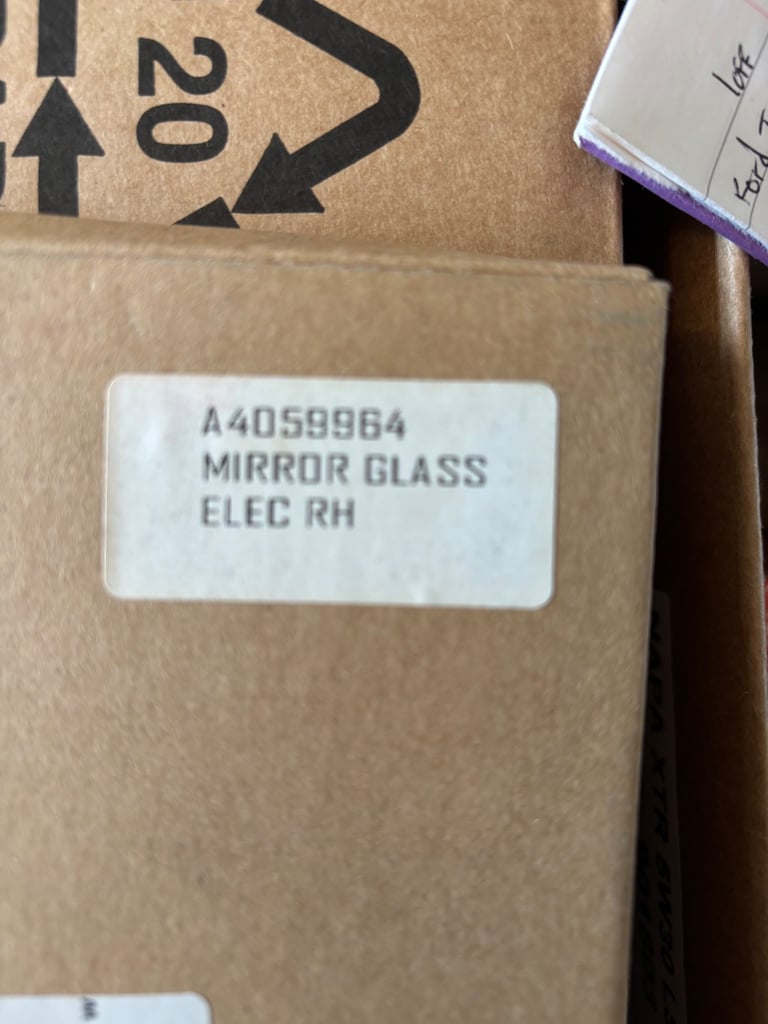Ford Transit mirror glass