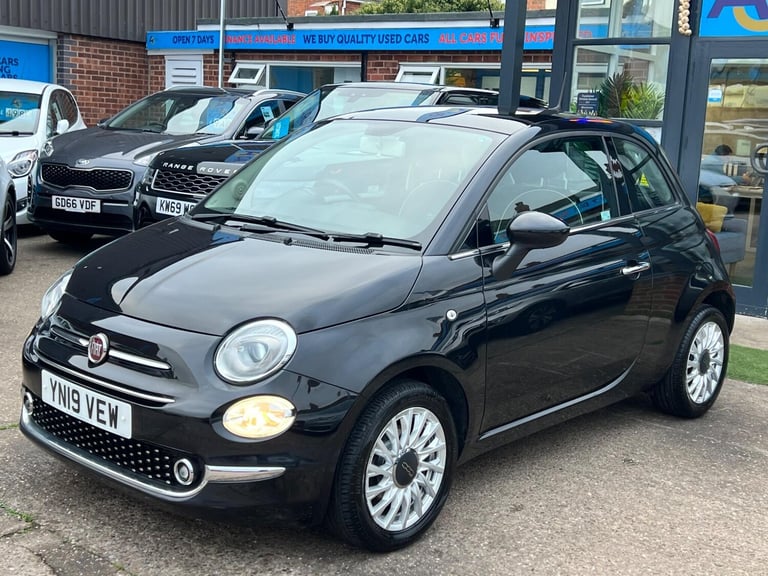 2019 Fiat 500 1.2 Lounge Hatchback 3dr Petrol Manual Euro 6 (s/s) (69 bhp) HATCHBACK Petrol Manual