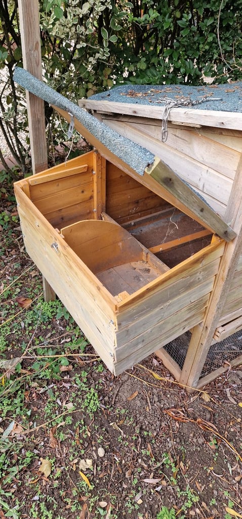 image for Chicken run and nesting box x 2