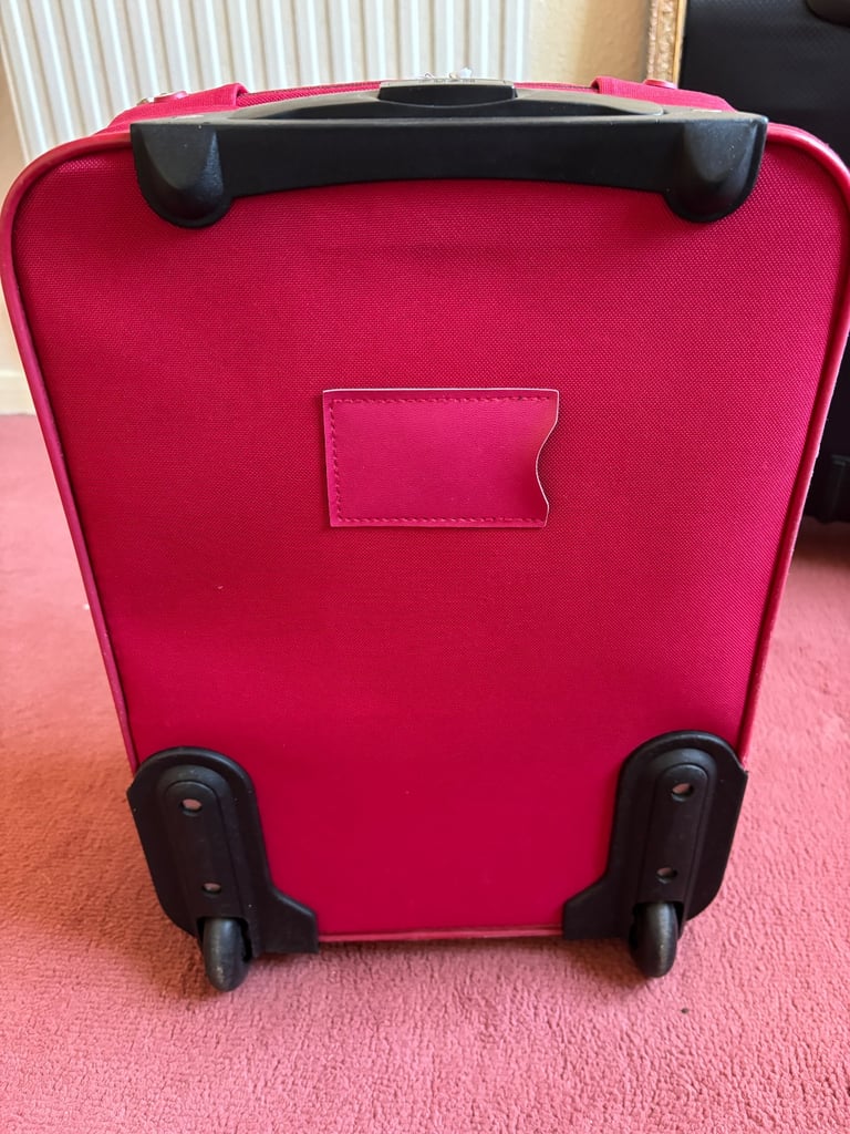 Small hand luggage suitcase 