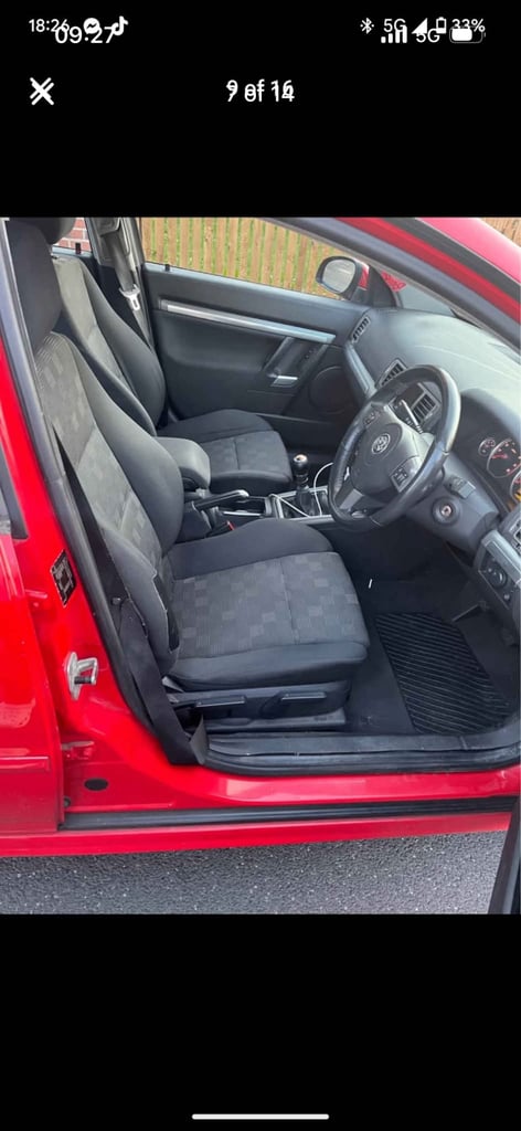 Vauxhall, VECTRA, Hatchback, 2008, Manual, 1796 (cc), 5 doors