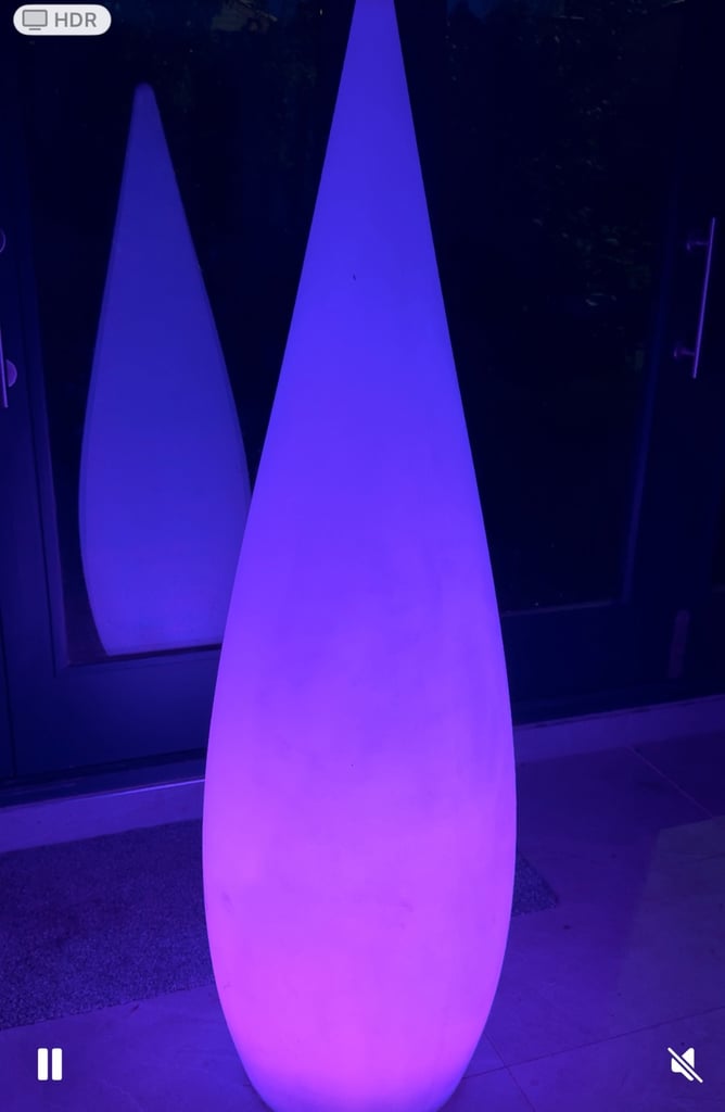 Tall Garden outdoor sensory light indoor or outdoor use
