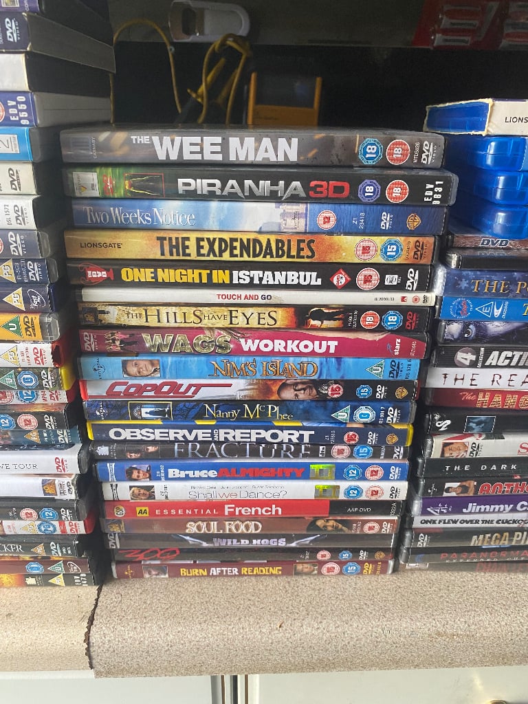 Lot of deals over 100 DVDs