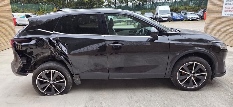 2022 NISSAN QASHQAI TEKNA 1.3 DIG-T HYBRID DAMAGED REPAIRABLE SALVAGE 