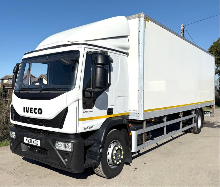 image for 2021 IVECO EUROCARGO 180-250 GRP BOX TAIL-LIFT 18 TON SLEEPER 70,000 MILE EURO-6
