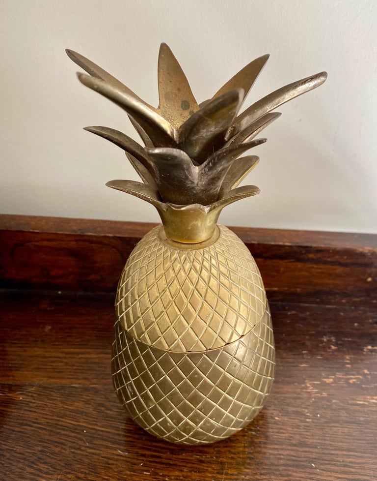 image for Vintage brass pineapple 