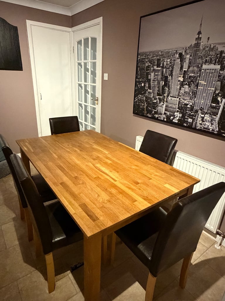image for Dining table and chair set 