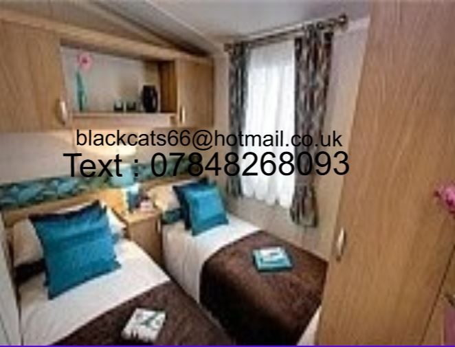 Two Bedroom Front Row Caravan for Hire DEVON CLIFFS SANDY BAY EXMOUTH DEVON