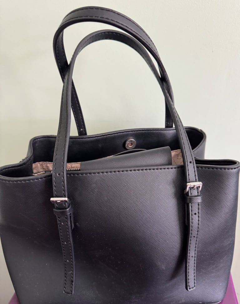 Large Guess Black Bag