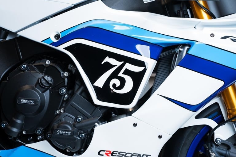 YAMAHA R1 GYTR - CRESCENT 75TH ANNIVERSARY EDITION - CALL OUR GYTR PRO SHOP NOW