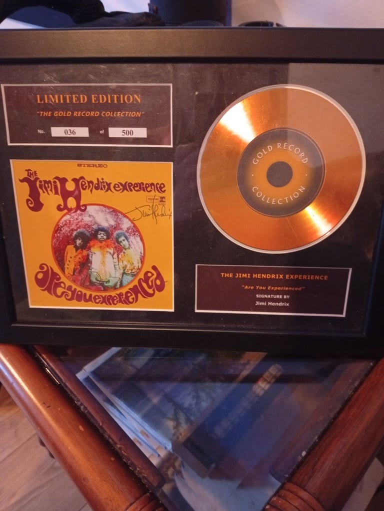 image for Jimi Hendrix autograph 