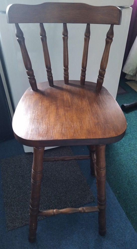 image for Darkwood Bar Chair (One Only)