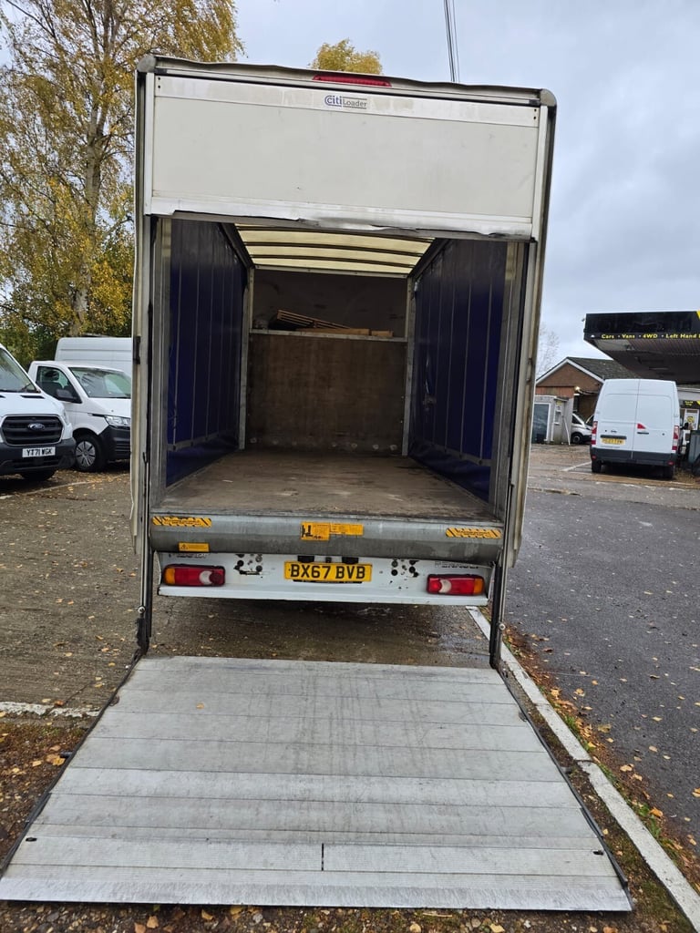 2017 Renault Master 2.3 DCI 145 LUTON CURTAIN SIDE TAIL LIFT CHASSIS CAB Diesel Manual