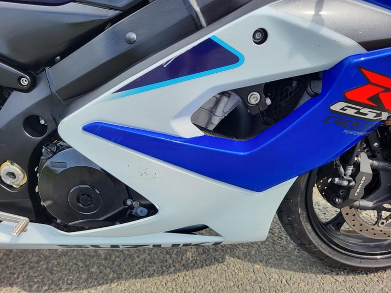 2006 06 SUZUKI GSXR 1000 K6 GSXR1000 SUPERBIKE CLASSIC SPORTS BLUE  WHITE