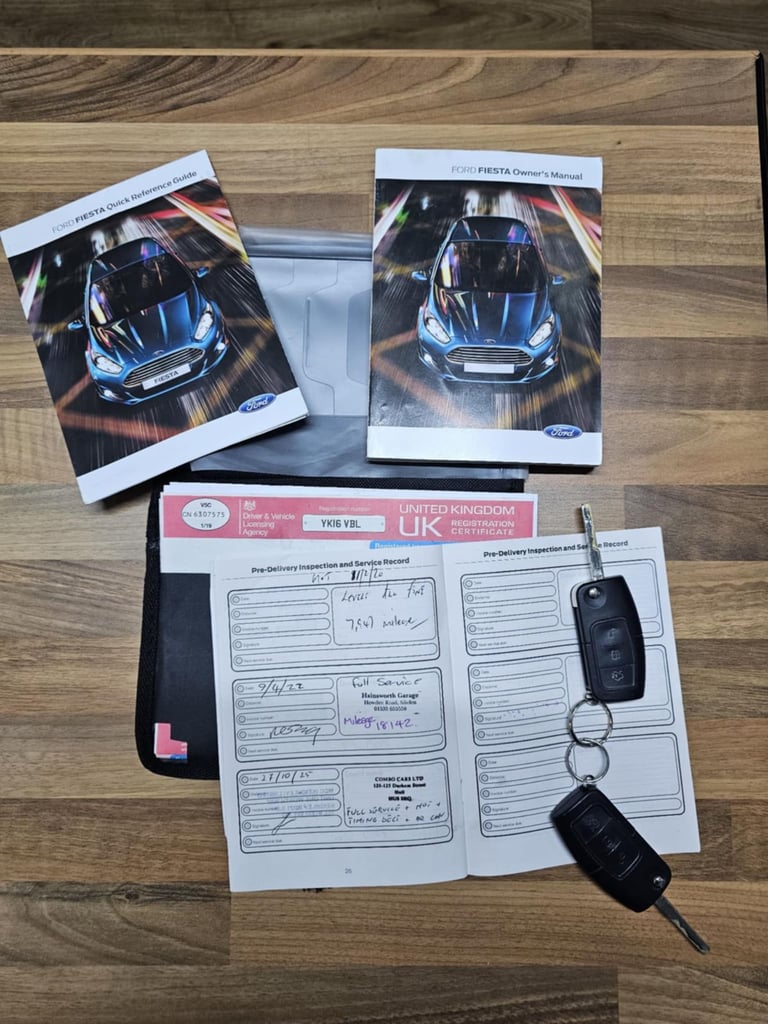 FORD FIESTA / ONLY 46K ON THE CLOCK / WET BELT DONE / SERVICE HISTORY / 2X KEY / 12 MONTHS M.O.T