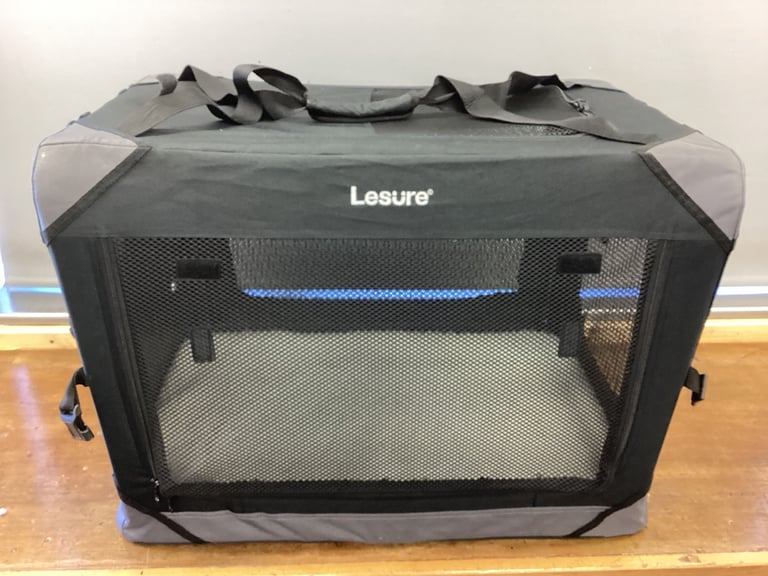 Dog cat pet crate cage travel foldable folding