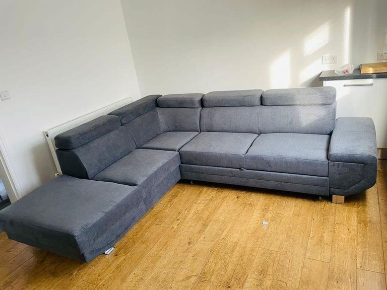 image for Huge Corner Sofa Arctic ottoman Corner Storage Sofa bed !! Fast delivery 