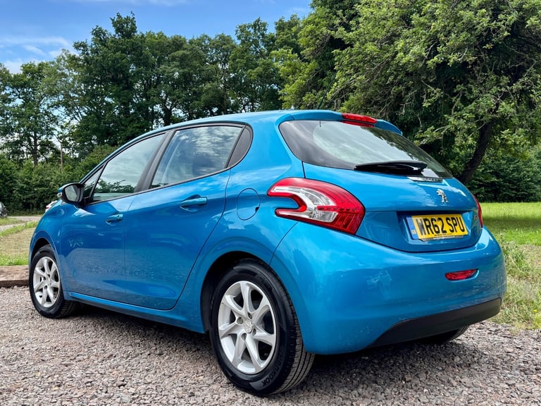 2012 Peugeot 208 1.0 VTi Active Only 65,000 Miles Metallic Blue 5 Door ULEZ 