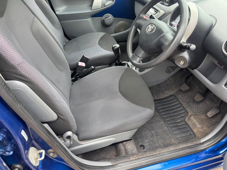2008 Toyota AYGO 1.0 VVT-i Blue Euro 4 5dr HATCHBACK Petrol Manual