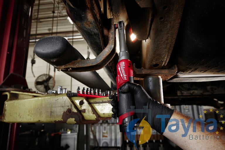 MILWAUKEE M12 FHIR38LR-0 FUEL 12V LI-ION REDLITHIUM BRUSHLESS EXTENDED REACH HIGH SPEED RATCHET