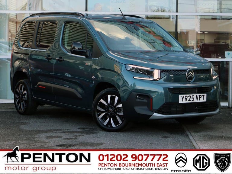2025 Citroen Berlingo 1.5 BlueHDi MAX M EAT8 Euro 6 (s/s) 5dr WINDOW VAN Diesel Automatic